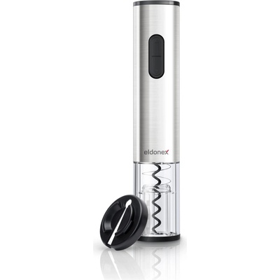Eldonex WineSpin Premium elektrický otvírák na víno, STŘÍBRNÝ