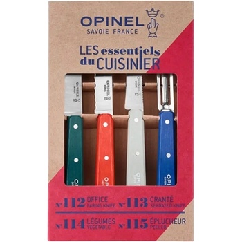 Opinel Комплект кухненски ножове и белачка Opinel Les Essentiels - Primo Set (002576-pe)