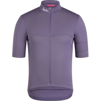 Rapha Мъжка фланелка с къс ръкав за колоездене Rapha Brevet Element Jersey Cycling jersey - Dusted Lilac / Black Reflective (056-3823-1112)