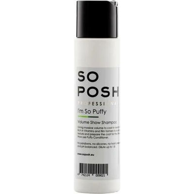 So Posh Im So PuffyHloubkově čisticí šampon pro objem a nadýchanou srst 4 l