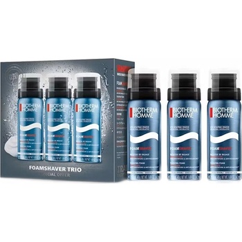 Biotherm Foamshaver Trio комплект с пяна за бръснене 50мл за мъже 1 бр