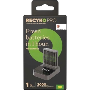 GP B50460D P461 + зарядно устройство 4xAA ReCyko Pro + док станция (B50460D) Зарядно за батерии