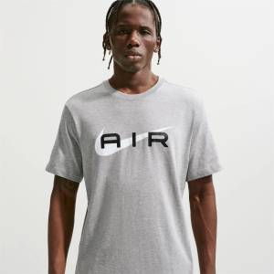 Nike Тениска Nike Men's T-Shirt - Grey Air Swoosh