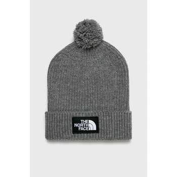 The North Face TNF Logo Box Pom TNF Medium Gray Heather