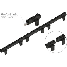 Hrebeň nylon 27 x 18 x 1000 mm, max do 800 kg