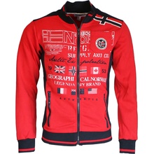 GEOGRAPHICAL NORWAY mikina GERINOS MEN 100 červená