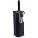 Stefanplast WC souprava Elegance ratan tmavě hnědá 40 x 11,5 x 11,5 cm