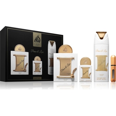 LATTAFA Peace & Love подаръчен комплект унисекс