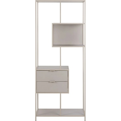 Actona Сива библиотека 77x185x35 cm Seaford - Actona (0000109298)