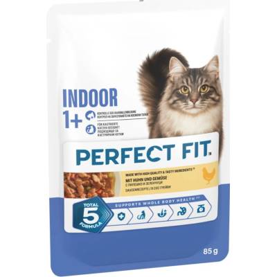 Perfect Fit Indoor 1+ kuřecí 24 x 85 g