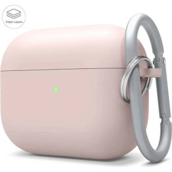 elago Калъф за слушалки Elago Liquid Hybrid Hang Case EAPPRH-HANG-PK, за Apple AirPods Pro, силиконов, розов (EAPPRH-HANG-PK)