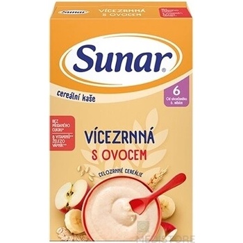 Sunar Cereálna kaša Viaczrnná s ovocím 210 g