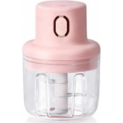 Herzberg Home & Living - Herberg HG-03176: Bezdrátový elektrický přenosný sekáček potravin - 250 ml