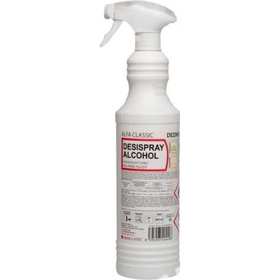 Alfa Classic DESISPRAY alkohol 800 ml s rozprašovačem