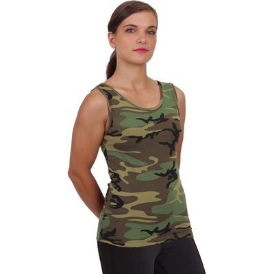 Rothco tílko dámské STRETCH WOODLAND