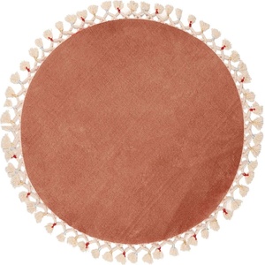 Foutastic Кафяв килим за баня ø 80 cm Tuft - Foutastic (299ANR1749)