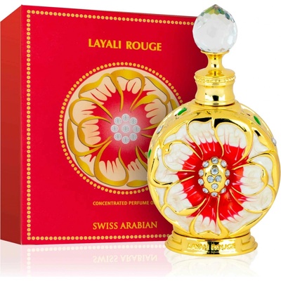 Swiss Arabian Layali Rouge parfumovaný olej dámska 15 ml