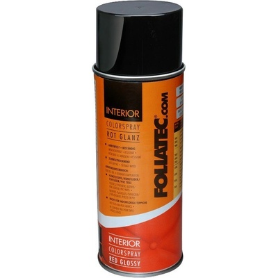 Foliatec barva na interiér ve spreji, červená lesklá, 400ml