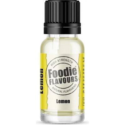 Foodie Flavours Prírodná koncentrovaná vôňa 15 ml citrón