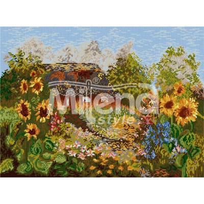 Milena Style Лятна идилия - гоблен със схема конци Ariadna 1: 4