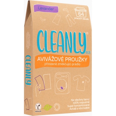 Cleanly Eco Avivážové pásky Levandule 64 ks