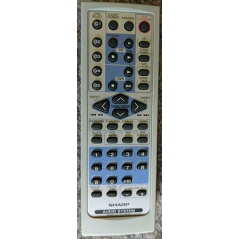 GENERAL SHARP RRMCGA141AWSA, RRMCGA084AWSA - съвместимо дистанционно управление на марката General (RRMCGA141AWSA, RRMCGA084AWSA)