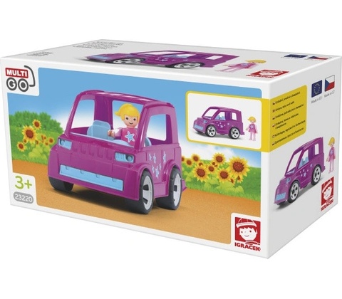 Efko Igráček Auto s Pinky star