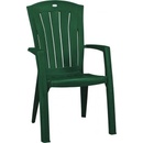 ALLIBERT SANTORINI záhradná stolička, tmavo zelená