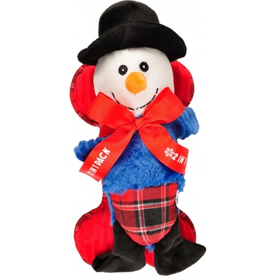 Flamingo Vánoční sněhulák kost 33 cm