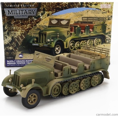 Corgi Tank Half Truck Krauss maffei Cingolato 1942 Vojenská Kamufláž 1:50