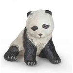 Papo - Фигурка за колекциониране и игра - Седящо бебе панда (50135)
