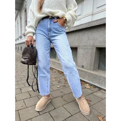 Eshopat Dámské boyfriend rifle Nora Light Blue
