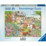 Ravensburger Пъзел Ravensburger от 1000 части - Кафе на плажа (12000282)