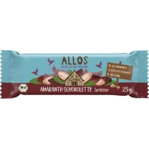 Allos Био амарант Schokolette Zartbitter - 25 г