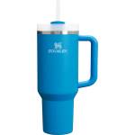 STANLEY 1913 Quencher H2.0 Flowstate Drinking Bottle with Straw 1.2L - Thermo Mug Cools Up to 11 Hours, 48 Ice Cooled - Thermos Bottle BPA Free Stainless Steel - Azure - 10-11824-268 (10-11824-268)