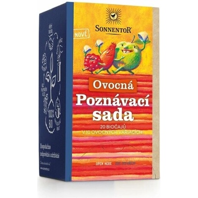 Sonnentor Ovocná poznávacia sada BIO čajov 48,4 g