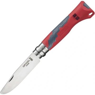 Opinel Outdoor Junior so signalizačnou píšťalkou Modrá