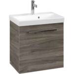 Villeroy & Boch Avento - Шкафче за умивалник, 53x51x35 см, 1 врата, Stone Oak A88801RK (A88801RK)
