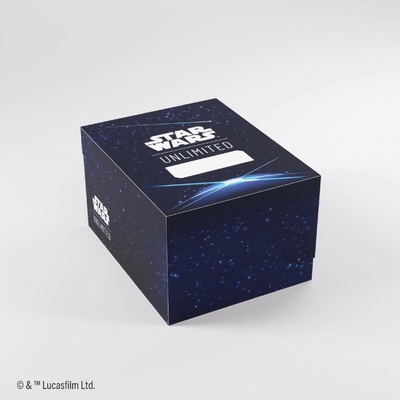 Gamegenic SWU: Twin Sun Soft Crate Card Back Blue krabička
