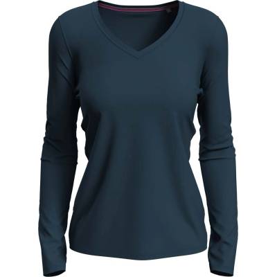 Stedman stretch-t long sleeve st9720 / Дамска тениска с дълъг ръкав - марина син xl (st9720mabxl)