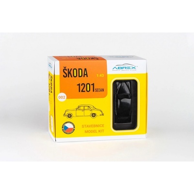 Abrex Stavebnice škoda 1201 1956 Taxi Béžová 1:43
