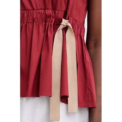 iBlues блуза с презрамки дамска от памук ASSENZI (2617161122200)