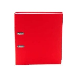 Leantoys A4 Document Binder/75mm Lever Mechanism Red