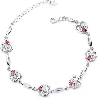 Majya stříbrný náramek MILA 10098