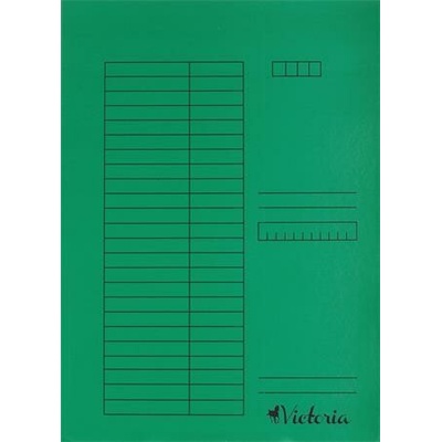 VICTORIA OFFICE Doska s chlopňami A4 zelená