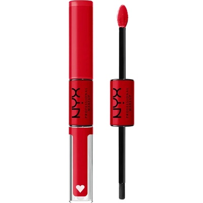 NYX Professional Makeup Pride Makeup Pigment Lip Shine rtěnka Červená 3,4 ml