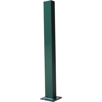 EKOfence plotový stĺpik 60x40mm s pätkou ZnPVC 1200mm zelená 12178