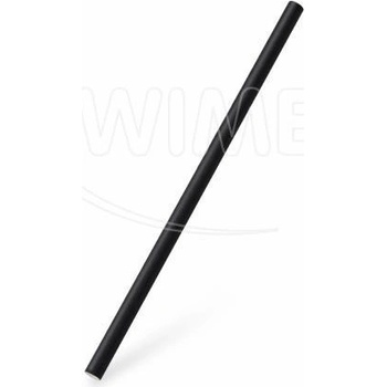 Wimex čierna Jumbo O 8 mm x 20 cm 100 ks
