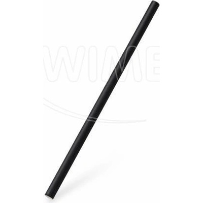 Wimex čierna Jumbo O 8 mm x 20 cm 100 ks