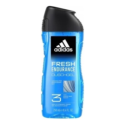 Adidas Fresh Endurance Sprchový Gél 3-v-1 Gél 250 ml
